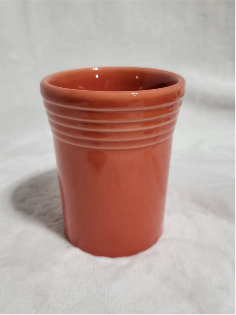 FIESTA Fiestaware Homer Laughlin 6 OZ Small Tumbler Juice Cup Persimmon Orange